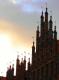 Altes Rathaus in Hannover - Wolfgang Bergter - - auf Leinwand - Stadtansichten-Landschaft-Abend-Sonnenuntergang - 