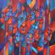 Facetten -  Divided - Acryl auf Leinwand - Sonstiges-Gesichter-Portrait-Trauer-Wut - 