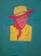 Hank Williams -  Smoky Weston - Acryl auf Papier - Sonstiges-Portrait - 