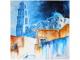 Naxos Stadt Impression - Heinz Motnik - Acryl auf Leinwand - Stadtansichten - 