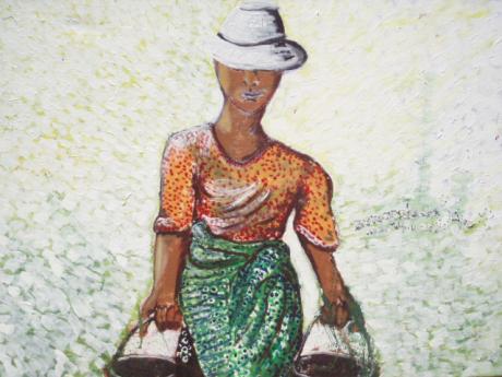 WOMAN FROM BIRMA - Susanne Rade - Array auf Array - Array - Array