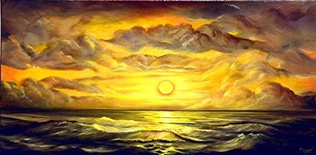 Sonnenuntergang am Meer - Andreas Seremak - Andreas Seremak - Array auf  - Array - 