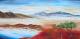 Bei Hurghada - Andreas Beyer - Gouache auf Leinwand - Landschaft - Expressionismus