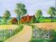 Bauernhof - Michael Keissner - Acryl auf Leinwand - Landschaft - 