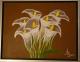 Die Lilies - Aleksandra Schoenfeld - Acryl auf Leinwand - Blumen - 