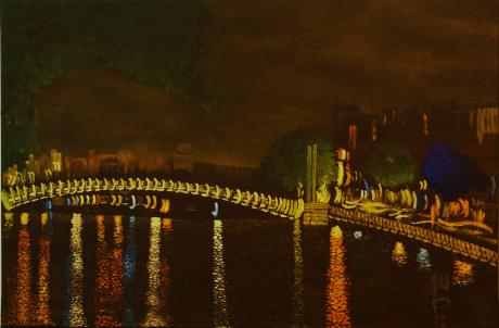 Lights on the Liffey /Dublin - Kristinko Blazun - Array auf Array -  - 