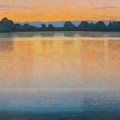 Abend Untersee II - Arthur Wyss - Array auf  - Array - 