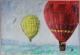 Ballons - Heinz Beilharz - Acryl auf Leinwand -  - Impressionismus-Naturalismus