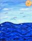 Meeresrauschen - Doris Hermann - Acryl-Mischtechnik-Sonstiges auf Leinwand - Meer - 