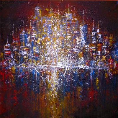 Lichter einer Stadt - Christoph Wieloch -  auf Array -  - 