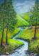 ---FrÃ¼hsommer - Elisabeth Willner - Acryl auf Leinwand - Landschaft - Naturalismus